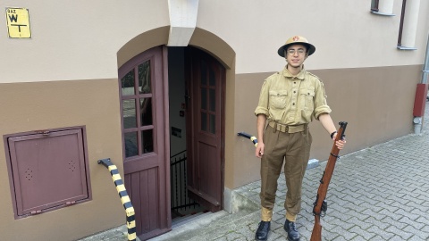 Historyczno-fabularna gra Związku Harcerstwa Rzeczpospolitej na trenie Polskiego Radia PiK/fot. Jarosław Kopeć