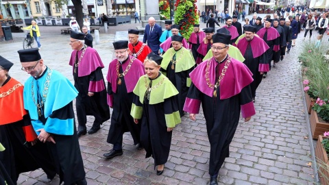 Inauguracja roku akademickiego UMK/fot. Andrzej Romański, Uniwersytet Mikołaja Kopernika, Facebook