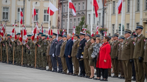 Uroczystość nadania sztandaru Inspektoratowi Wsparcia Sił Zbrojnych w Bydgoszczy/fot. Inspektorat Wsparcia Sił Zbrojnych w Bydgoszczy, Facebook