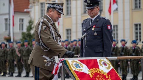 Uroczystość nadania sztandaru Inspektoratowi Wsparcia Sił Zbrojnych w Bydgoszczy/fot. Inspektorat Wsparcia Sił Zbrojnych w Bydgoszczy, Facebook