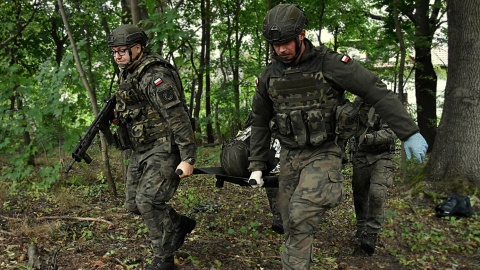 Szkolenie Combat Lifesaver/fot. Centrum Szkolenia Wojsk Obrony Terytorialnej im. kpt. Eugeniusza Konopackiego w Toruniu