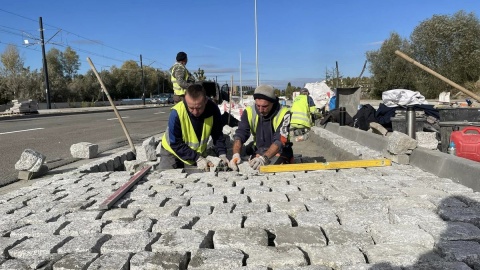 W czwartek (26 października) pierwsze samochody wjadą na nowy most drogowy pomiędzy ulicami Toruńską i Fordońską w Bydgoszczy/fot. materiały ZDMiKP