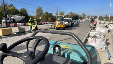 W czwartek (26 października) pierwsze samochody wjadą na nowy most drogowy pomiędzy ulicami Toruńską i Fordońską w Bydgoszczy/fot. materiały ZDMiKP