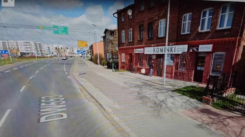 Tak wyglądał budynek przy ul. Szosa Chełmińska przed wypadkiem/fot. Google Maps