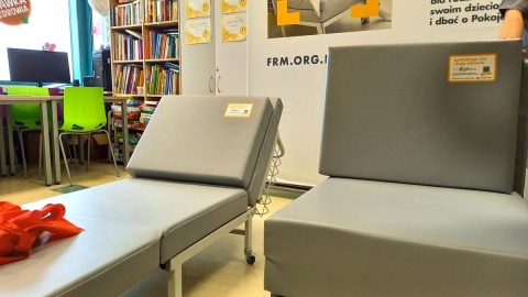 Do szpitala Jurasza trafiło 10 fotelo-łóżek, przekazanych przez Fundację Ronalda McDonalda/fot. Tatiana Adonis
