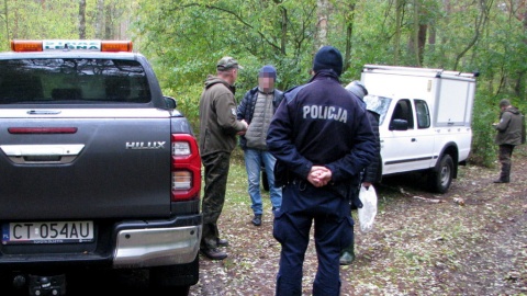 Wspólne patrole policjantów i leśników/fot. nadesłane