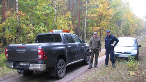 Wspólne patrole policjantów i leśników/fot. nadesłane