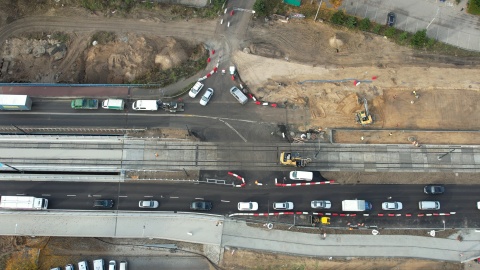 Od ubiegłego tygodnia bydgoscy kierowcy mogą korzystać z nowego mostu drogowego pomiędzy ulicami Toruńską i Fordońską/fot. jw