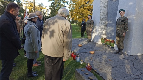 W Dzień Zaduszny oddano hołd ofiarom Zbrodni Pomorskiej pomordowanych w 1939 roku/fot: Monika Kaczyńska