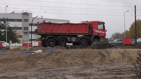 Prace w ciągu ul. Kazimierza Wielkiego (jw)