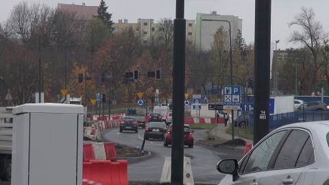 Prace w ciągu ul. Kazimierza Wielkiego (jw)