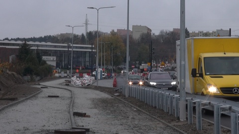 Prace w ciągu ul. Kazimierza Wielkiego (jw)