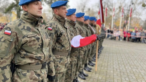 Wojewódzkie obchody Narodowego Święta Niepodległości na placu przed Inspektoratem Wsparca Sił Zbrojnych w Bydgoszczy/fot. Inspektorat Wsparcia Sił Zbrojnch w Bydgoszczy, Facebook