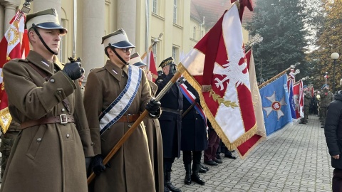 Wojewódzkie obchody Narodowego Święta Niepodległości na placu przed Inspektoratem Wsparca Sił Zbrojnych w Bydgoszczy/fot. Inspektorat Wsparcia Sił Zbrojnch w Bydgoszczy, Facebook