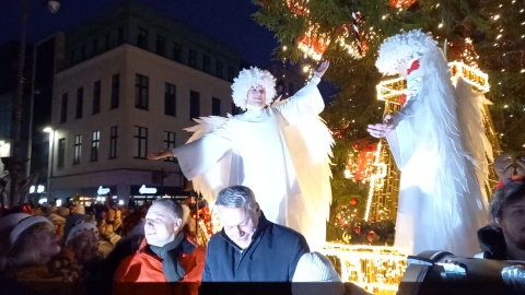 Bożonarodzeniowa aranżacja Starego Rynku w Bydgoszczy/fot. Tatiana Adonis