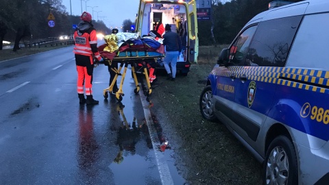 Dzięki zgłoszeniu strażnicy miejscy pomogli mocno wyziębionemu mężczyźnie/fot. Straż Miejska w Bydgoszczy