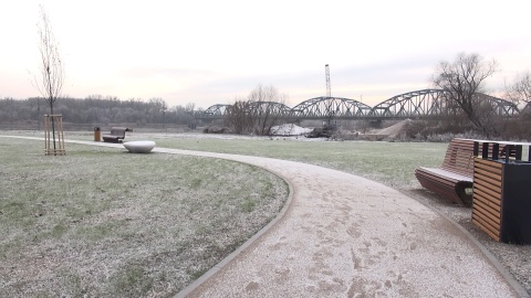 Nabrzeże w Fordonie pięknieje/fot. jw