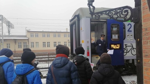 W Izbie Tradycji na Dworcu Głównym PKP w Bydgoszczy odbyły się Kolejowe Mikołajki/fot. Monika Siwak