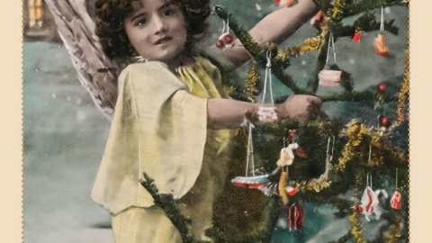Wydawnictwo Pejzaż przygotowało reprinty dawnych bydgoskich pocztówek bożonarodzeniowych i noworocznych/fot. materiały Wydawnictwa Pejzaż