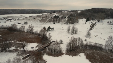 Zima w Myślęcinku (Dronfor/jw)