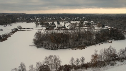 Zima w Myślęcinku (Dronfor/jw)