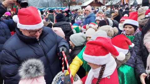 Grudziądz uroczyście rozpoczął przygotowania do świąt Bożego Narodzenia. Do 10 grudnia trwa jarmark św. Mikołaja/fot: Facebook, Maciej Glamowski - prezydent Grudziądza