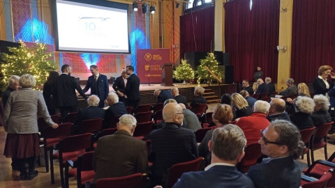 Konferencja z okazji 10-lecia mostu im. gen. Elżbiety Zawackiej/fot. Monika Kaczyńska