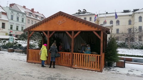 Szopka na bydgoskim Starym Rynku/fot. Magdalena Gill