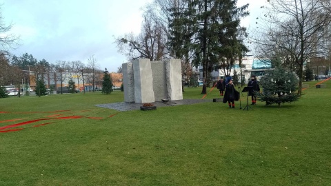 Tradycyjna „Kolęda dla nieobecnych" odbyła się w Parku Pamięci Ofiar Zbrodni Pomorskiej w Toruniu/fot. Michał Zaręba