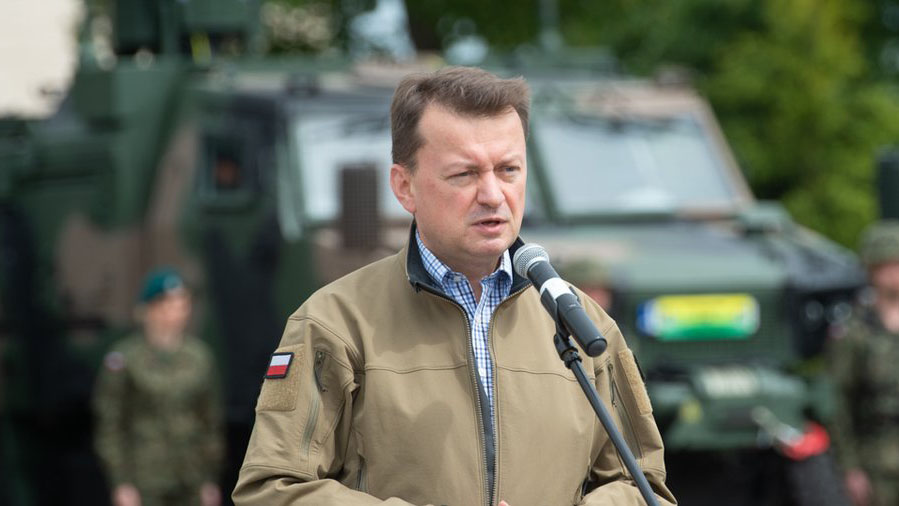 Szef Ministerstwa Obrony Narodowej, Mariusz Błaszczak/fot. MON/Twitter