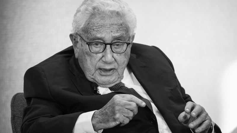 Zmarł były sekretarz stanu USA Henry Kissinger/fot. PAP/EPA/JIM LO SCALZO