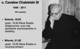 Wychowankowie ojca Chabielskiego spotkają się u bydgoskich jezuitów