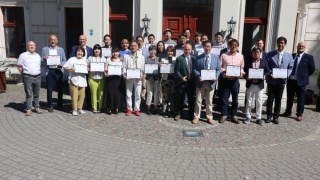 Japońska delegacja w Kołudzie Wielkiej. Biznesowa wizyta u najlepszej gęsi na świecie [zdjęcia]