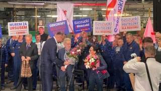 13 milionów dla zakładu URSUS w Chełmnie Na konferencji legenda Solidarności