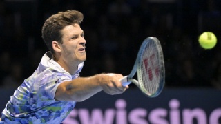 Hubert Hurkacz przegrał z Kanadyjczykiem Felixem Augerem-Aliassime039em
