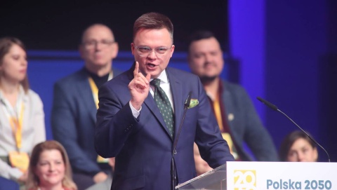 Zjazd krajowy Polski 2050: Szymon Hołownia wybrany na przewodniczącego