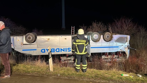 Wypadek polskiego autokaru na A2 w Niemczech. Wiele osób rannych [aktualizacja]