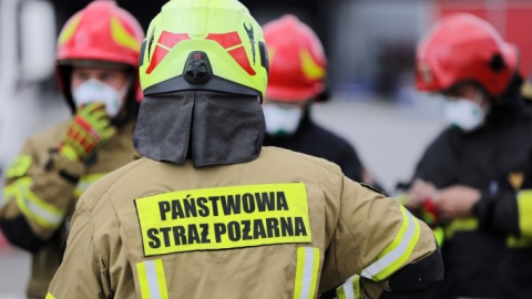 Wybuch i pożar w zakładzie meblowym w miejscowości Krobia