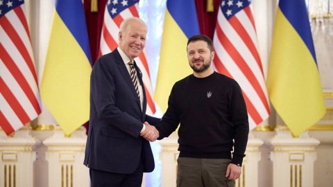 Prezydent USA Joe Biden przybył do Kijowa z niezapowiedzianą wizytą [aktualizacja]