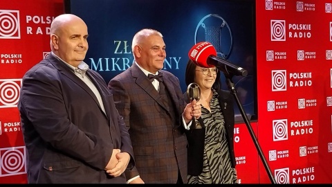 Złoty mikrofon dla Macieja Jastrzębskiego, korespondenta Polskiego Radia w Moskwie