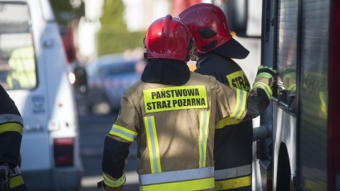 Jedna osoba zginęła w pożarze stodoły w miejscowości Mamlicz, w pobliżu Barcina
