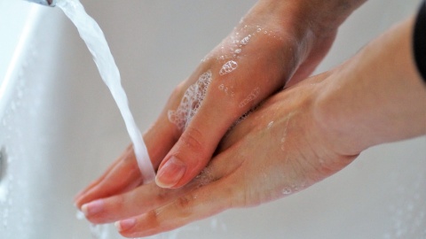 Namydlanie rąk to czystsze i lepsze życie. Sanepid przypomina o higienie dłoni