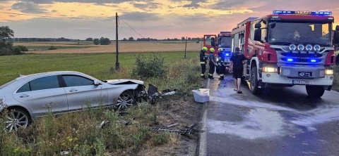 Śmiertelny wypadek w Dobrzejewicach. 69-letnia pasażerkazmarła w szpitalu