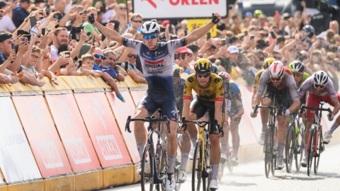 Tour de Pologne: Merlier wygrał pierwszy etap. Kraksa tuż przed metą