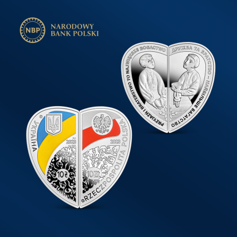 Banki narodowe z Polski i Ukrainy wyemitują wspólnie srebrne monety kolekcjonerskie
