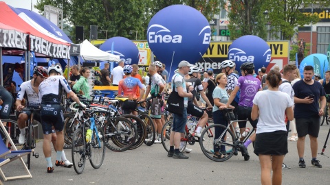 Trasa Uniwersytecka zamieniła się w tor dla rowerzystów. Za nami Enea Cycling Challenge [zdjęcia]