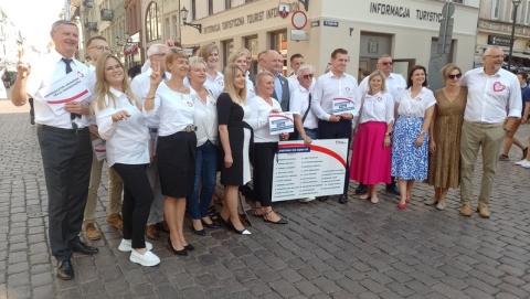 Marszałek Całbecki oficjalnie rozpoczyna kampanię wyborczą KO w okręgu toruńsko-włocławskim