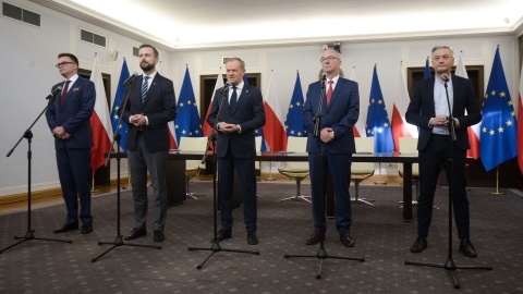 Liderzy PO, PSL, Polski 2050 i Nowej Lewicy podpisali umowę koalicyjną [treść umowy]