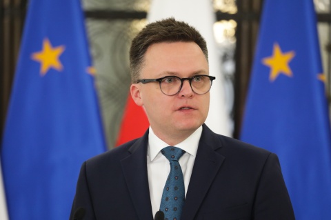 Inauguracyjne orędzie marszałka Sejmu Szymona Hołowni. Zapowiada wiele zmian [wideo, tekst]