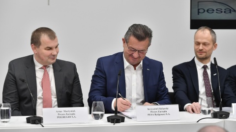 Polregio podpisało umowy z czterema producentami taboru/fot. PESA Bydgoszcz SA, Facebook